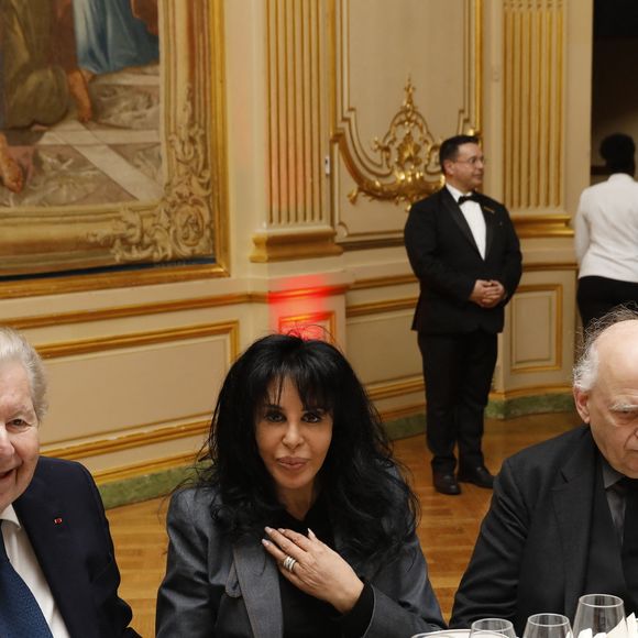 Exclusif - Yamina Benguigui - Dîner du Cercle de la Revue des Deux Mondes au Cercle de l'Union Interallié à Paris le 11 marx 2025. © Marc Ausset-Lacroix/Bestimage