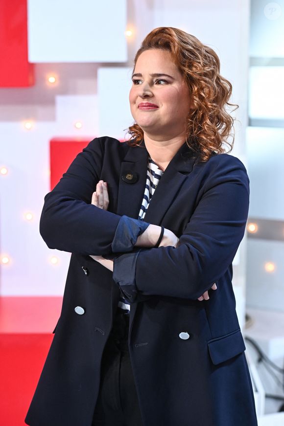 Exclusif - Elodie Poux - Enregistrement de l'émission "Vivement Dimanche" au Studio Gabriel à Paris, présentée par M.Drucker et diffusée le 5 mai sur France 3. Le 29 avril 2024
© Guillaume Gaffiot / Bestimage