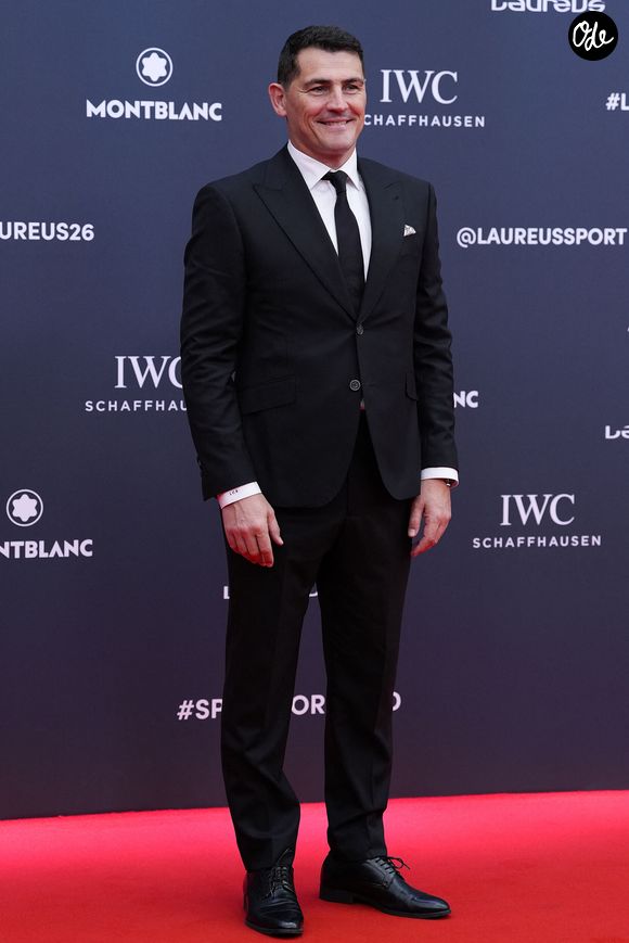 Iker Casillas sur le tapis rouge lors de la cérémonie des Laureus World Sport Awards 2026. 20 avril 2026. (ALTERPHOTOS/Acero) © Alterphotos / PsnewZ / Bestimage