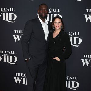 Omar Sy, Hélène Sy -  Photocall de la première du film L'Appel de la forêt (The call of the wild) à Los Angeles le 13 février 2020. © Broadimage / Bestimage