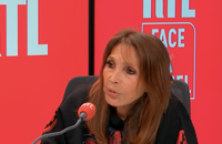 Jackie Lombard au micro de RTL.