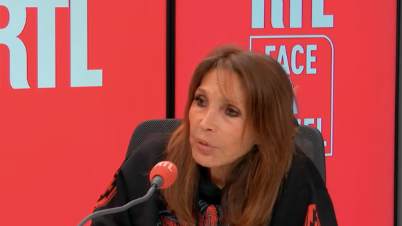 Jackie Lombard au micro de RTL.