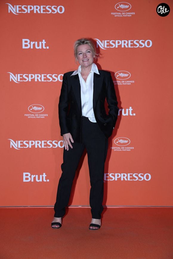 Anne-Elisabeth Lemoine au photocall de la soirée Nespresso x Brut lors du 77ème Festival International du Film de Cannes le 16 mai 2024.

© Laurent Campus/Bestimage