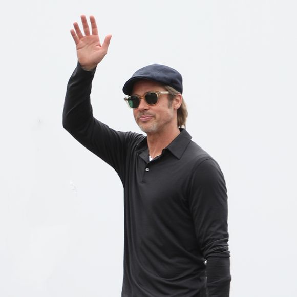 Brad Pitt arrive au déjeuner de l'Agora lors du 72ème Festival International du Film de Cannes, France, le 22 mai 2019. © Denis Guignebourg/Bestimage
