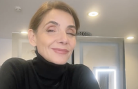 Clotilde Courau en coulisses de sa représentation à la Scène Nationale d'Albi, après l'annonce de son divorce avec Emmanuel-Philibert de Savoie.