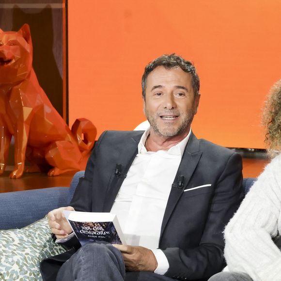 Exclusif - Bernard Montiel, Oli, sur plateau de la nouvelle émission "Animalement Vôtre" présentée par Bernard Montiel et diffusée le 9 novembre sur France 3, à Paris, France, le 13 octobre 2025. © Jack Tribeca/Bestimage