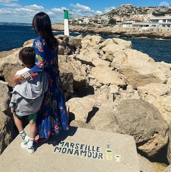 Marin, le fils de Nolwenn Leroy et Arnaud Clément. Capture Instagram