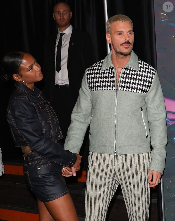 Christina Milian et son mari Matt Pokora (M.Pokora) - Avant-première du film "Les Trolls 3" au cinéma Gaumont Marignan à Paris. Le 11 octobre 2023
© Coadic Guirec / Bestimage