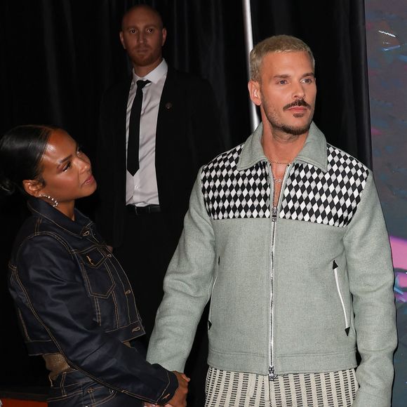 Christina Milian et son mari Matt Pokora (M.Pokora) - Avant-première du film "Les Trolls 3" au cinéma Gaumont Marignan à Paris. Le 11 octobre 2023
© Coadic Guirec / Bestimage