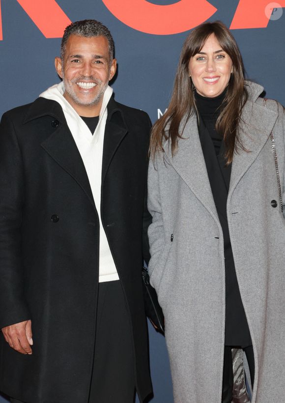 Sonny Anderson et une amie - Première du film "Mercato" au cinéma "Le Grand Rex" à Paris, le 17 février 2025.
© Guirec Coadic/Bestimage