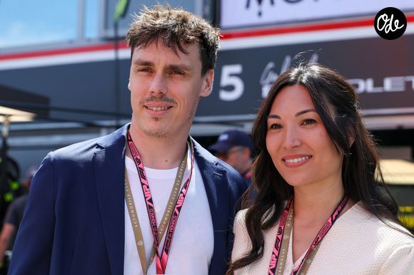 Louis et Marie Ducruet dans les paddocks du Formula 1 Louis Vuitton Grand Prix de Monaco 2026, à Monte Carlo, Monaco, le 6 juin 2026. © Claudia Albuquerque/Bestimage