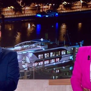 Damien Thévenot présente "Télématin" avec Johanna  Ghiglia en l'absence de Maya Lauqué.