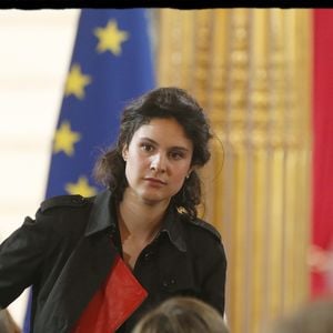 Archives - Apolline de Malherbe - Palais de l' Élysée - Conférence de presse de François Hollande.16 Mai 2016. © Alain Guizard / Bestimage