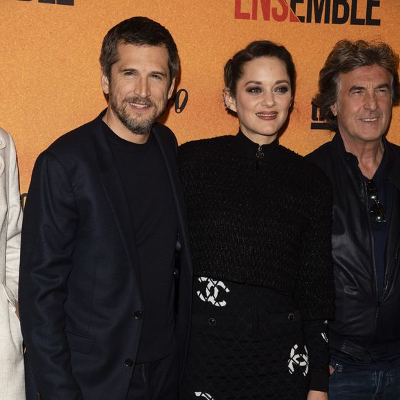 Guillaume Canet et sa compagne Marion Cotillard, François Cluzet - Avant-première du film "Nous finirons ensemble" au Gaumont Opéra à Paris le 29 avril 2019. © Pierre Perusseau/Bestimage