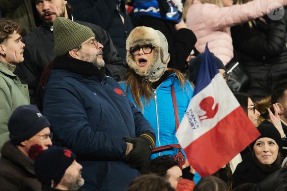 Helena Noguerra en tribunes lors du lancement du Tournoi des Six Nations opposant la France au Pays de Galles (43-0), au Stade de France, à Saint-Denis, Seine Saint-Denis, France, le 31 janvier 2025.

© Cyril Moreau/Bestimage