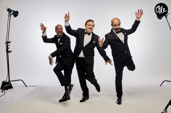 Rendez-vous avec Les Inconnus (Didier Bourdon, Bernard Campan et Pascal Légitimus) en studio à Paris, le 4 octobre 2022.

© Cyril Moreau / Bestimage