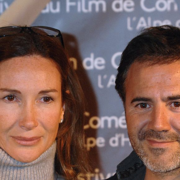 L'acteur français José Garcia et Isabelle Doval posent lors du 11ème festival international du film de comédie à l'Alpe d'Huez, France, le 16 janvier 2008. Photo par Christophe Guibbaud/ABACAPRESS.COM