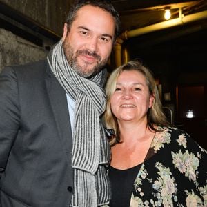 Bruce Toussaint a donc avoué qu'il était jaloux

Bruce Toussaint et sa femme Catherine - Générale de la pièce "L'heureux élu",  une comédie de Eric Assous au Théâtre de la Madeleine à Paris le 24 octobre 2016. © Coadic Guirec/Bestimage