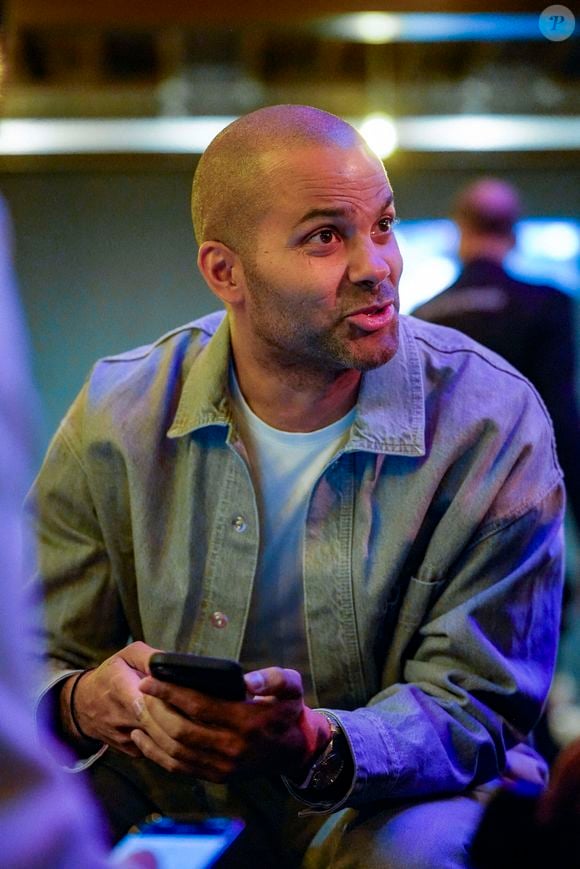 Tony Parker après le match Lyon-Villeurbanne vs SIG (Strasbourg U21), Betclic Elite à l’Astroballe de Villeurbanne, le 26 janvier 2025. © Sandrine Thesillat / PsNewz / Bestimage