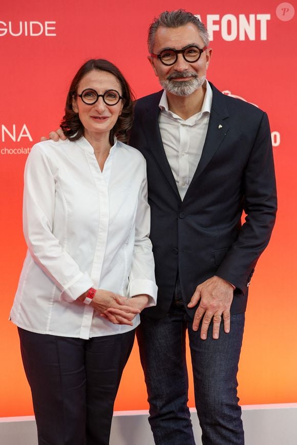 L'établissement doublement étoilé effectuera son tout dernier service le 31 décembre prochain, après dix-sept ans d'existence.

Anne-Sophie Pic et son mari David Sinapian - Cérémonie des remises des Etoiles Michelin 2026 au Grimaldi Forum à Monaco le 16 mars 2026. © Jean-Marc Lhomer/Bestimage