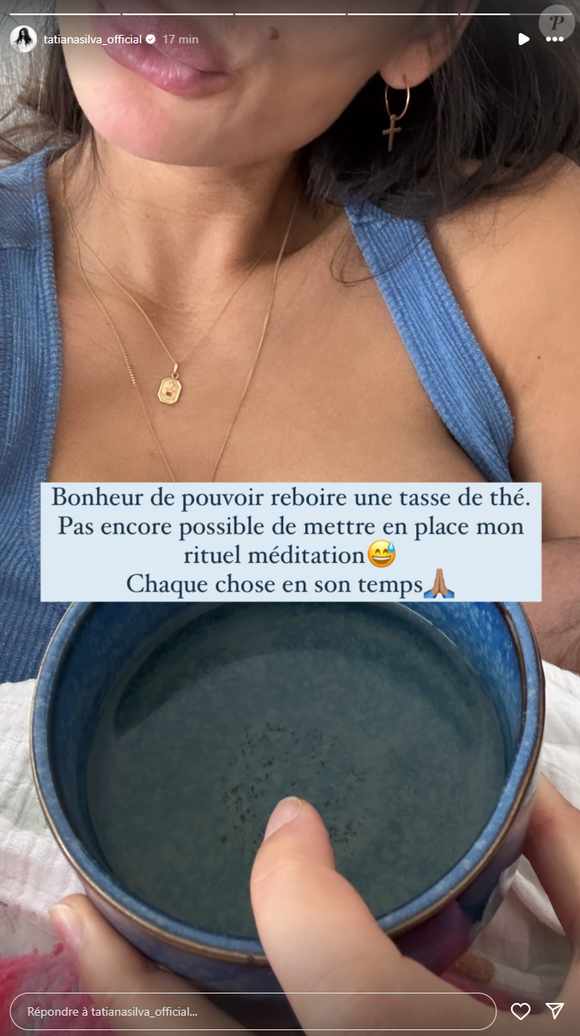 Tatiana Silva donne de ses nouvelles après son accouchement, sur Instagram.