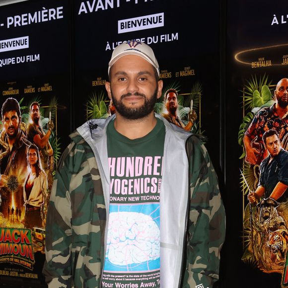 L'acteur-réalisateur-scénariste Malik Bentalha au Méga CGR Villenave d'Ornon (Gironde), le 23 septembre 2022 pour la présentation du film "Jack Mimoun et les secrets de Val Verde".
© Jean-Marc Lhomer / Bestimage