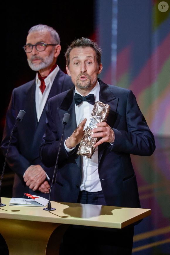 Vincent Munier (Meilleur film documentaire : Le Chant des forêts) lors de la 51ème cérémonie des César à l'Olympia à Paris, France, le 26 février 2025 © Borde-Jacovides/Bestimage