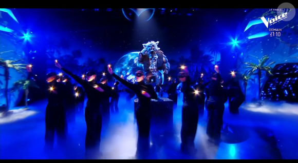 Mask Singer 9 : le Loup-garou retire son masque, prime du 29 mai - capture d'écran TF1