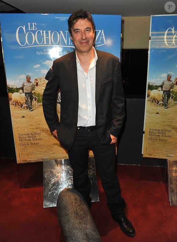 Sylvain Estibal - Avant-première du film "Le cochon de Gaza" à Paris en 2011. Crédit : AGENCE / BESTIMAGE
