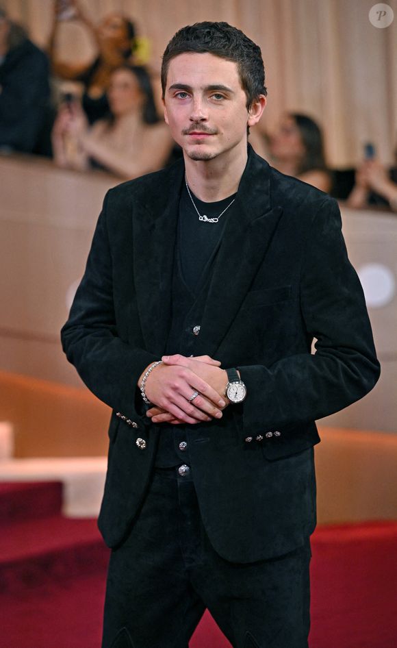 Timothee Chalamet assiste à la 83e édition des Golden Globe Awards à l'hôtel Beverly Hilton à Beverly Hills, Californie, le dimanche 11 janvier 2026. Photo by Chris Chew/UPI/ABACAPRESS.COM
