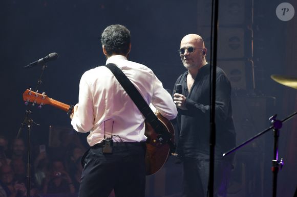 Ycare,Pascal Obispo, lors du second concert d'Ycare à l'Olympia, à Paris, France, le 7 mars 2026. © Jack Tribeca/Bestimage