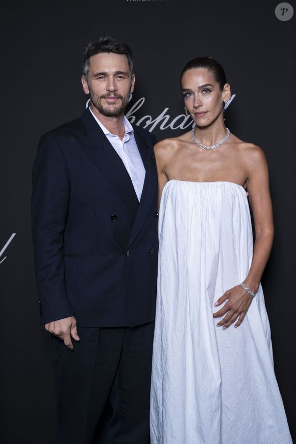 James Franco et sa compagne Izabel Pakzad au dîner du Trophée Chopard au Carlton Beach Club lors du 79ème Festival International du Film de Cannes le 15 mai 2026.
© Olivier Borde / Bestimage