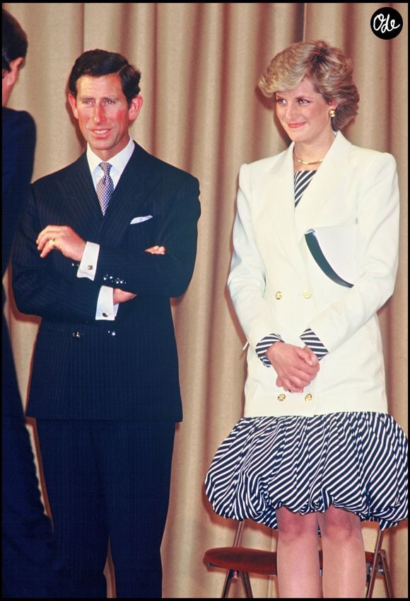 Archives - La Princesse Lady Diana et le prince Charles au Festival de Cannes. 
Crédit : ANGELI-RINDOFF / BESTIMAGE