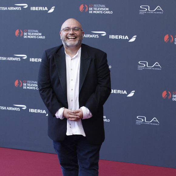 Yoann Riou sur le tapis rouge du photocall de la cérémonie d'ouverture du 62ème Festival de Télévision de Monte-Carlo, à Monaco, le 16 juin 2023. © Denis Guignebourg/BestImage