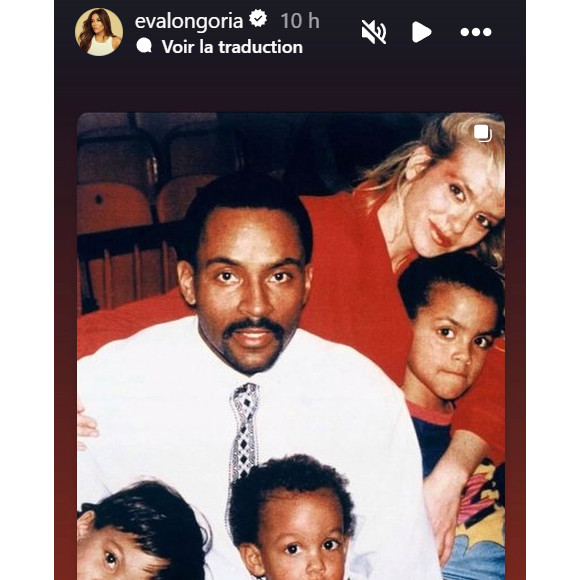 Eva Longoria partage une publication de son ex-mari Tony Parker rendant hommage à son père