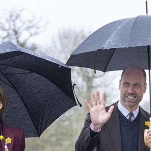 Le Prince William, le Prince de Galles, et Catherine, la Princesse de Galles, visitent Powys, à l'occasion de la fête de la Saint Davids. Photo par GOFF  / BESTIMAGE