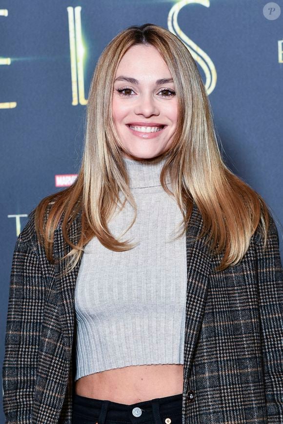 Et c'est "corsé" selon l'actrice
Joy Esther - Avant première du film Marvel "Les Eternels" au Grand Rex à Paris le 2 novembre 2021. © Pierre Perusseau/Bestimage