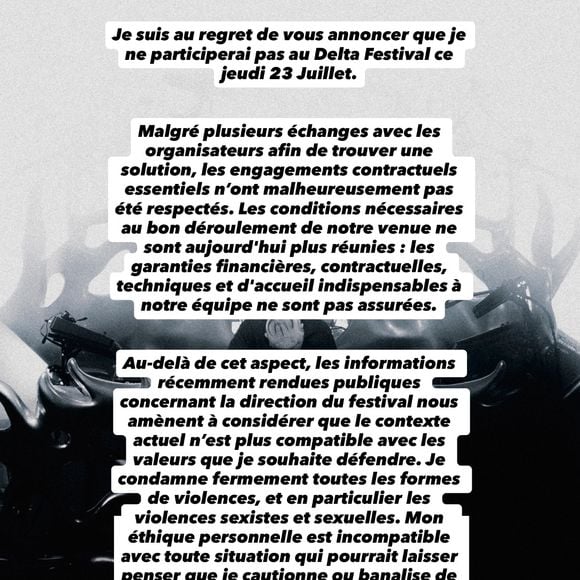 Extrait du compte Instagram de Quentin Mosimann.
