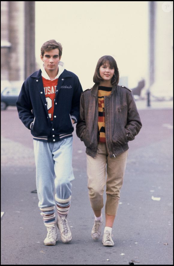 Pierre Cosso et Sophie Marceau en 1982. © AGENCE / BESTIMAGE