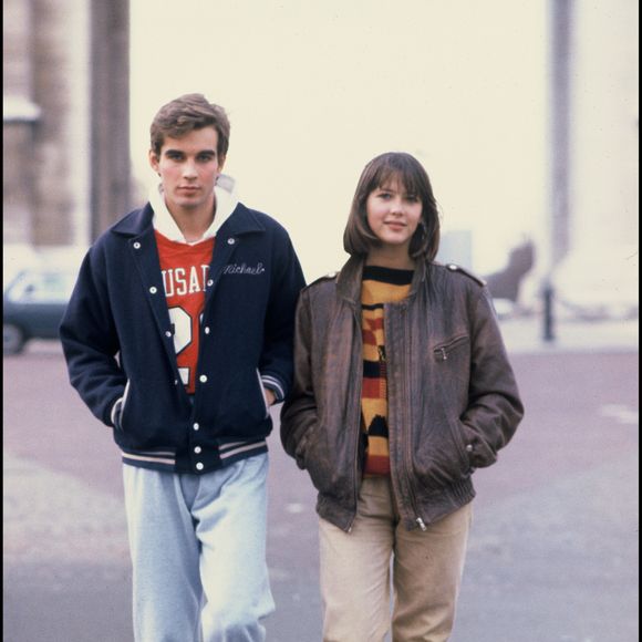 Pierre Cosso et Sophie Marceau en 1982. © AGENCE / BESTIMAGE