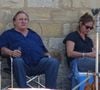 Il s'est exprimé sans langue de bois sur Gérard Depardieu, accusé de violences sexuelles

Exclusif - Gérard Depardieu déguste une grappe de raisin lors d’une pause sur le tournage du film "La Bonne Pomme"en présence du producteur Dominique Besnehard  à Flagy près de Fontainebleau le 8 septembre 2016.