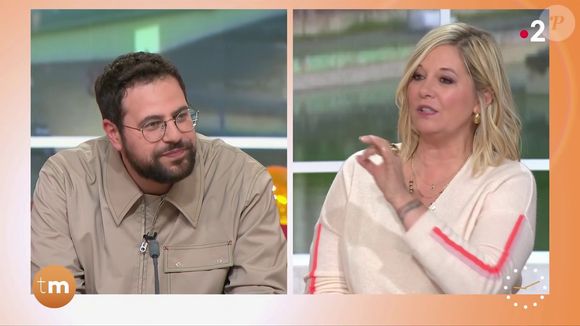 La comédienne partage régulièrement son parcours de soins sur les réseaux sociaux.
Hakil Jemili était l'invité de Télématin sur France 2 aux côté de Flavie Flament, lundi 21 avril