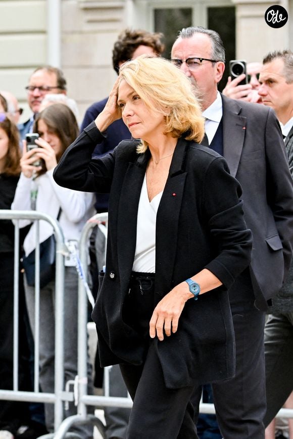 La classe politique française était également représentée : 

Valérie Pécresse aux funérailles de B. Chirac à la basilique Sainte-Clotilde à Paris (7e) le 12 juin 2026. L’ancienne première dame de France est décédée le 5 juin 2026 à l’âge de 93 ans. 
© Jacovides / Liewig / Bestimage