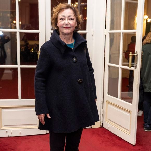 Exclusif - Catherine Frot - Générale de la pièce "Royan, la professeur de Français" au théâtre de Paris le 17 avril 2024. © Borde / Rindoff / Bestimage