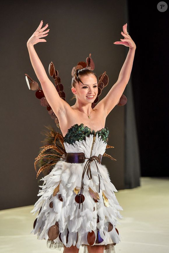 Marie Denigot lors du défilé Salon du Chocolat 2018 à Paris, France, le 30 octobre 2018 Photo by ShootPix/ABACAPRESS.COM
