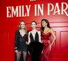 La comédienne partage l'affiche de la série "Emily in Paris" avec Lily Collins

Philippine Leroy-Beaulieu, Lily Collins, Ashley Park lors de la première de la série "Emily in Paris" saison 5 au Grand Rex à Paris le 15 décembre 2025.
© Pierre Perusseau / Bestimage
