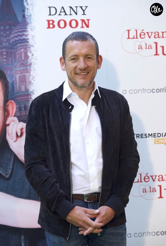 Dany Boon lors du photocall du film "Un plan parfait" a l'ambassade de France a Madrid. Photo par AGENCE / BESTIMAGE