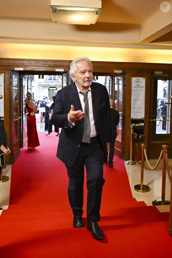 Exclusif - Pierre Arditi - Arrivées intérieures au "concerto pour la paix" de Omar Harfouch au théâtre des Champs Elysées à Paris le 18 septembre 2024. © Perusseau / Tribeca / Bestimage