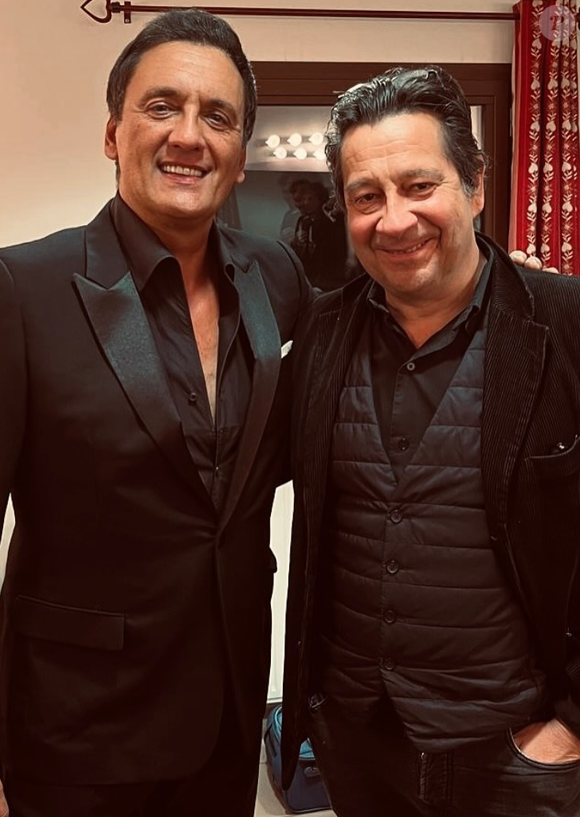 Laurent Gerra et Dany Brillant dans les coulisses du festival C’est l’printemps à Valcenis