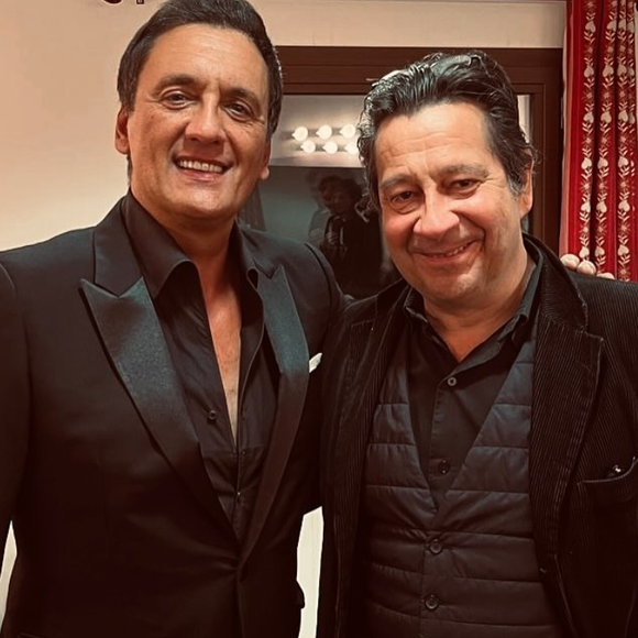 Laurent Gerra et Dany Brillant dans les coulisses du festival C’est l’printemps à Valcenis